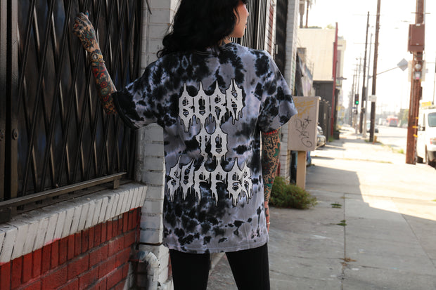 Born To Suffer Multi Black Dye | T-Shirt